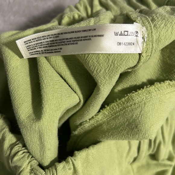 Rare Free People Remi Trousers Celery Green XS - Picture 13 of 13